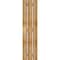 Ekena Millwork Spaced Board-n-Batten Shutters, Rough Sawn Western Red Cedar, 17 1/8W x 69H, PR RBS06S17X069RWR - alternate 3